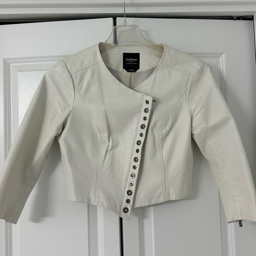 Bebe  natural Leather Jacket